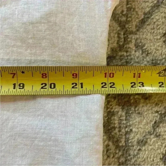 House of Harlow REVOLVE Linen Embroidered Top Medium White - Picture 10 of 12